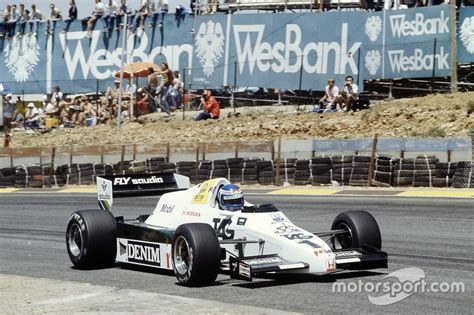 Keke Rosberg Williams Fw Honda At South African Gp