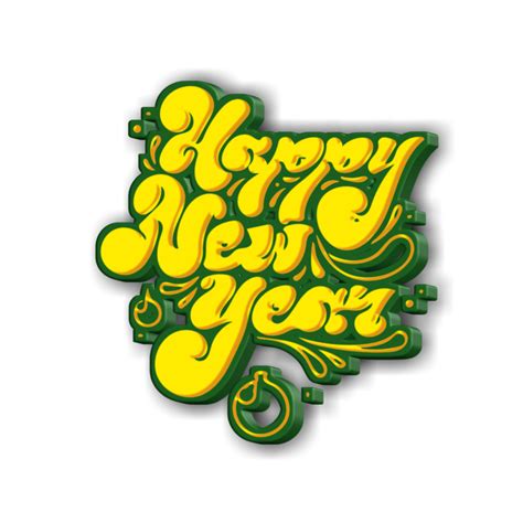 Happy New Year 14971458 Png