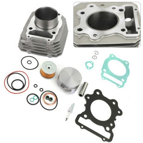 For Honda Trx Fourtrax Engine Cylinder Head Piston Top End