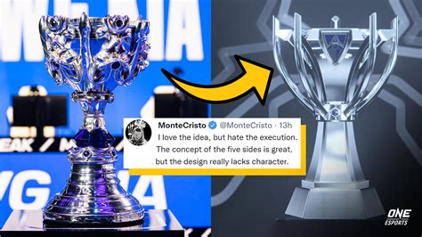 Worlds 2022 Trophy Gets Mixed Reactions From Lol Community One Esports