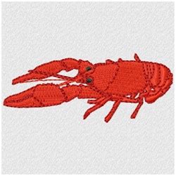 Crawfish Embroidery Design EmbroideryDesigns