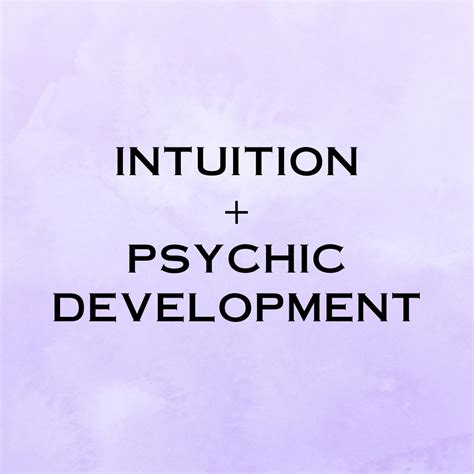 Intuition Psychic Development The Spiritual Toolbox