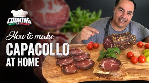 How To MAKE Capocollo Capicolo At Home CURE And AGE Authentically By