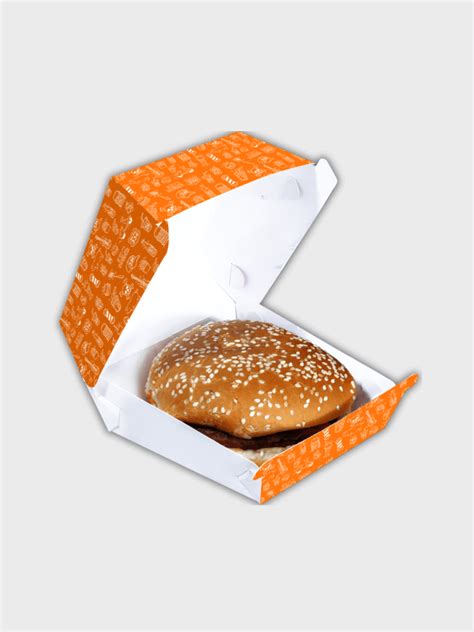 Caixa Box Embalagem Hamburguer Sanduiche