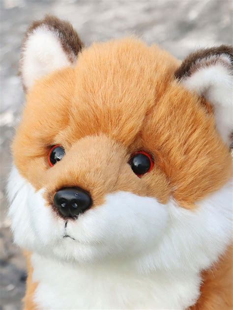 Jouet En Peluche De Renard Adorable De 16 98 Cm Conception Douce