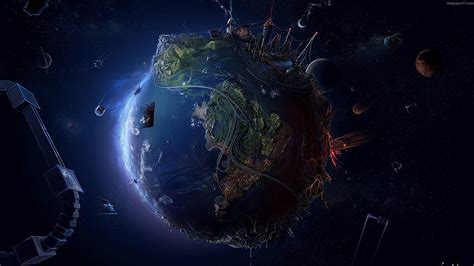 Earth From Space 1920x1080 Planet 1920x1080 Hd Wallpaper Pxfuel