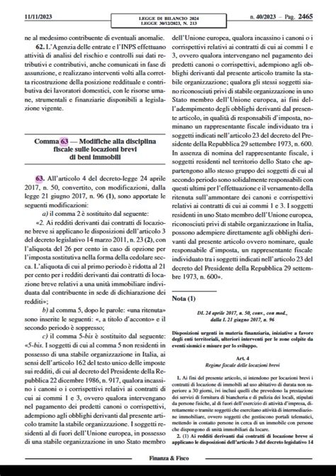 Locazioni Brevi Le Novit Introdotte Dalla Legge Di Bilancio Per