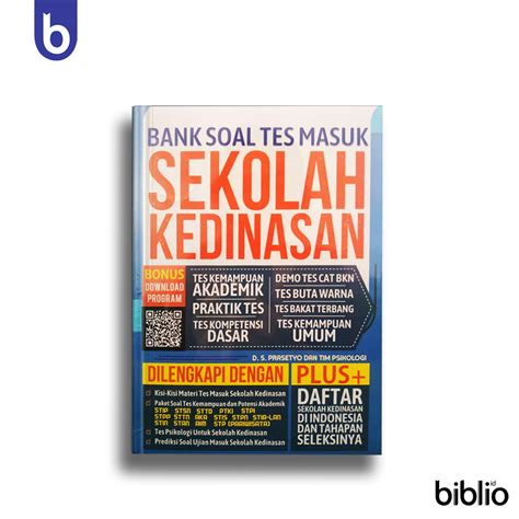 Jual Buku Bank Soal Tes Masuk Sekolah Kedinasan Original Sc Shopee