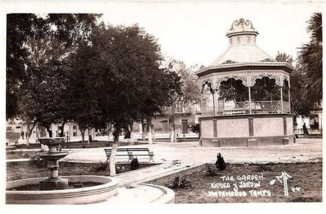 Plaza Principal Matamoros Estado de Tamaulipas Mexico. 1910