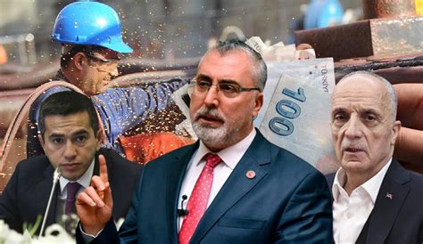 Asgari ücret Zammı Için Ilk Temas TÜrk İŞ Ve Tİsk Bakan Işıkhanın