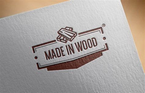 Made in Wood // Logo design on Behance