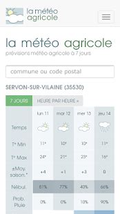 La Météo Agricole Applications sur Google Play