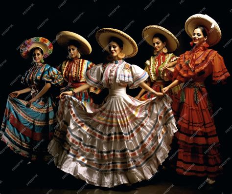 Premium AI Image | Traditional Mexican folk dance performances