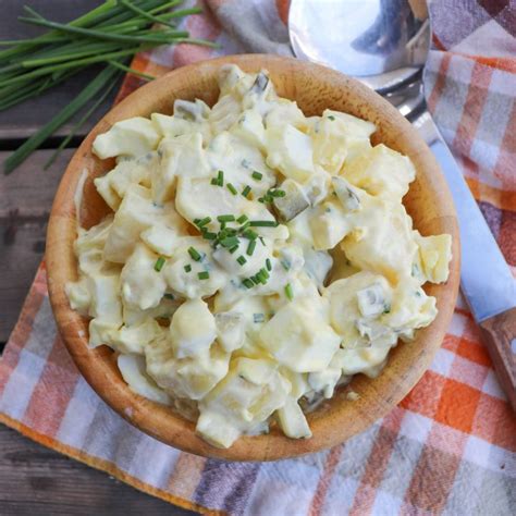 Classic Potato Salad Recipe Campfire Foodie