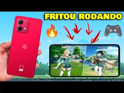 Moto G84 Rodando Jogos Pesados Fortnite E Genshin Impact Rodou Bem