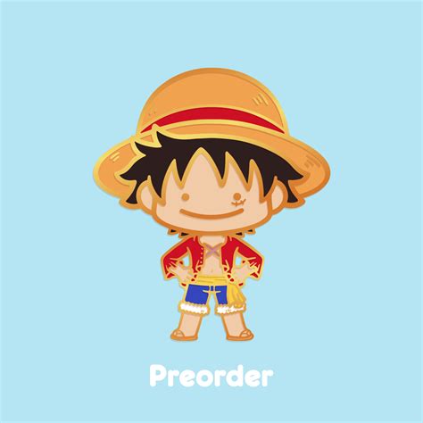 Luffy Enamel Pin Magicalmaidens