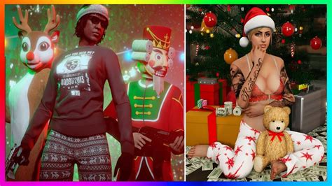 Unlock Rare Christmas Outfit Free Xmas Masks New Drug Wars Dlc Snow 2022 Gta Online Update