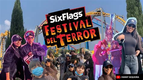 Six Flags Festival Del Terror Youtube