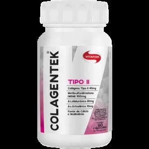 COLAGENO COLAGENTEK TIPO II 60 CAPS VITAFOR VITAMINA MINERAL