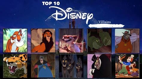 My Top 10 Disney Villains by Sabreleopard on DeviantArt