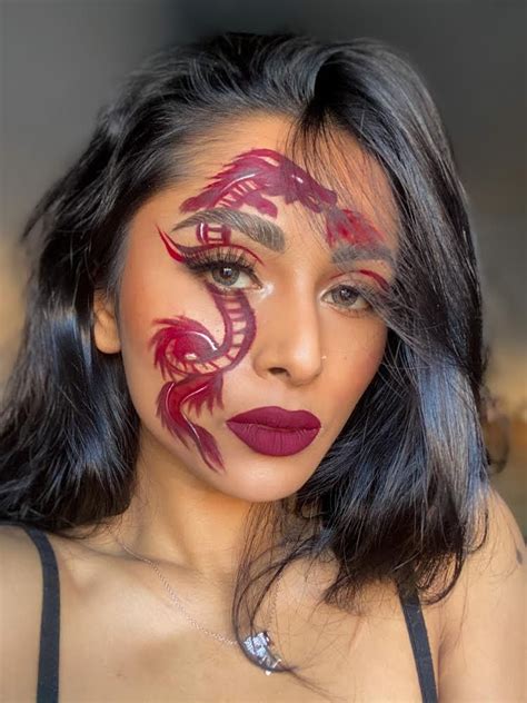 Dragon makeup ideas