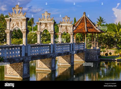 Water Palace Taman Ujung In Bali Island Indonesia Stock Photo Alamy