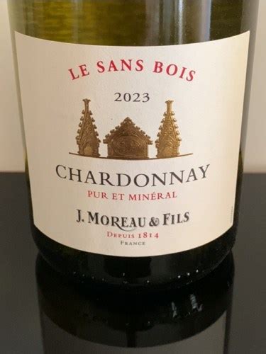 J Moreau Fils Le Sans Bois Pur Et Min Ral Chardonnay Vivino Us