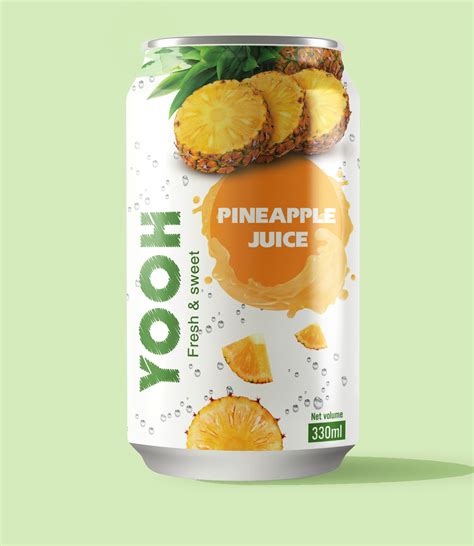 Yooh Oem Private Label Brand Premium Best Beverages Product Pineapple