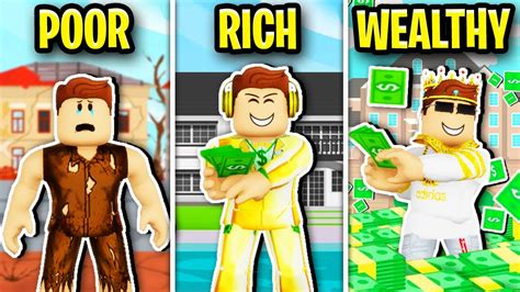 Poor To Rich To Wealthy In Roblox Brookhaven 🤑💰 Youtube