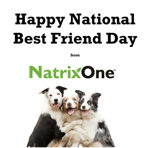 Happy National Best Friend Day | NatrixOne