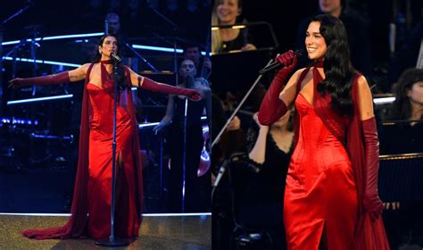 Dua Lipa Channels S Glamour In Archival Jean Paul Gaultier Gown For