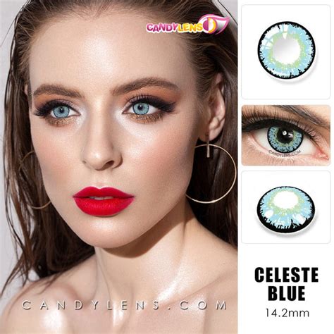 Queen Celeste Blue Cosplay Contacts Candylens