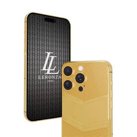 Luxury 24k Gold Iphone 16 Pro And Max Pyramid Edition Leronza