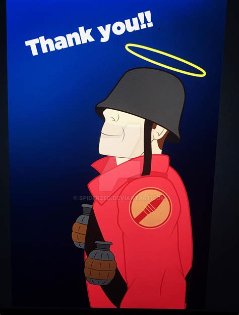 Thank you Rick May, Soldier TF2 by SpiderZed on DeviantArt