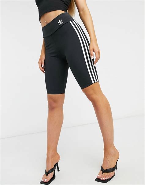 Adidas Originals Czarne Kr Tkie Legginsy Allegro Pl