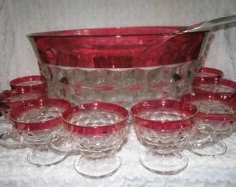 Punch Bowl Set Etsy