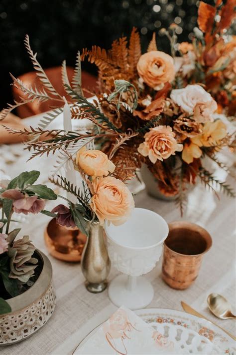 36 Beautiful Boho Fall Wedding Centerpieces Weddingomania