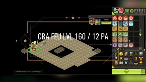 Dofus Touch Cra Feu Lvl Pa Youtube