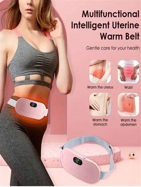 USB Menstrual Uterine Warmth Belt Female Abdominal 5 Speed Electric