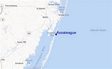 Assateague Island Maps Merygd