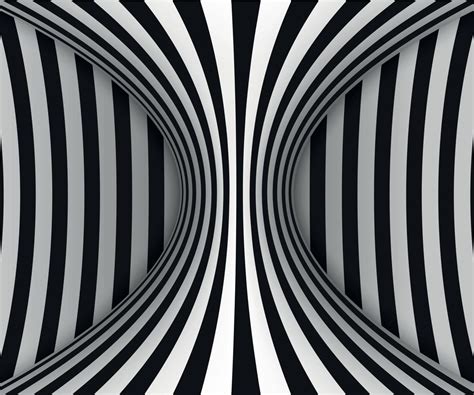 Lignes Illusion D Optique Art Vectoriel Chez Vecteezy