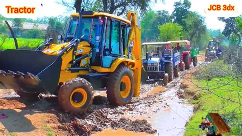 Jcb Eco Backhoe Machine And Tractor Swaraj Sonalika Eicher John Deere