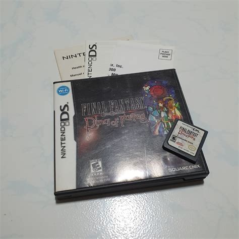 Final Fantasy Ring Of Fates Video Gaming Video Games Nintendo On