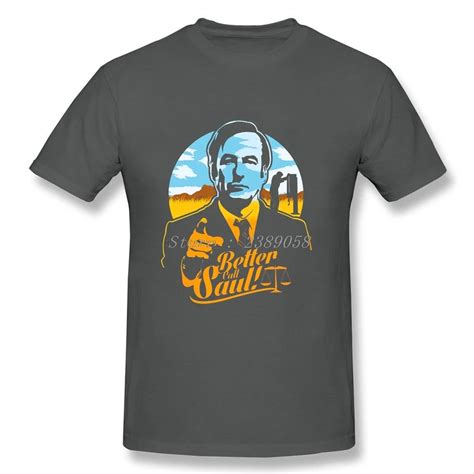 New Arrival T Shirts Men Better Call Saul Short Sleeve Breaking Bad