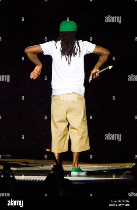 Lil Wayne Performing Live On Stage At The Wgci Big Jam At United