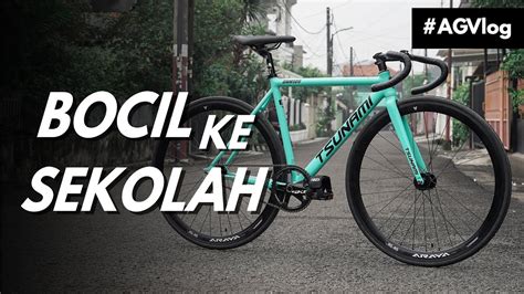 Rakit Dan Review Paket Hemat Sepeda Fixie Tsunami Snm 100 Buat Gowes