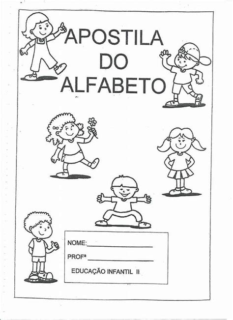 Blog Educação e Transformação: 👍 Apostila do Alfabeto