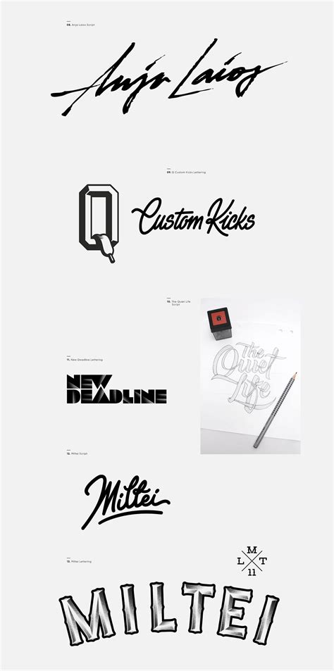 Scripts & Lettering on Behance