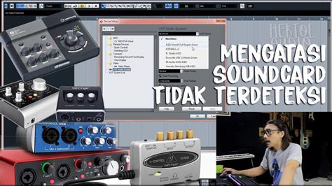 Cara Mengatasi Soundcard Yang Tidak Terbaca Di CUBASE NUENDO YouTube