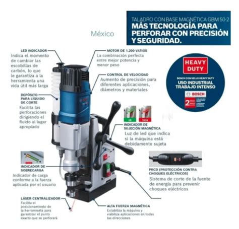 Taladro Magn Tico Bosch Gbm Professional Ferreter A La Libra